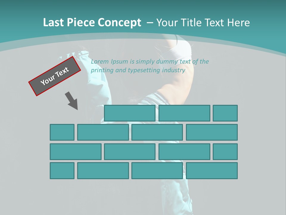 Takeoff Jazz Exercise PowerPoint Template