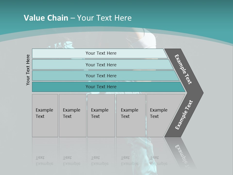 Takeoff Jazz Exercise PowerPoint Template