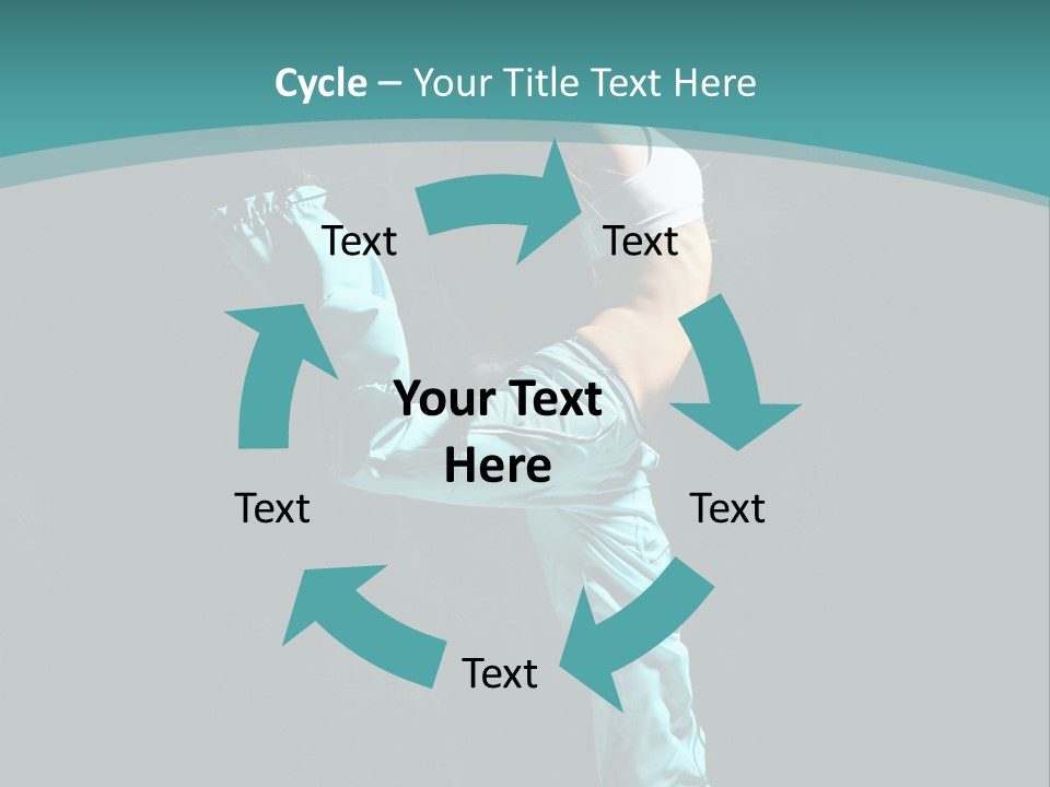 Takeoff Jazz Exercise PowerPoint Template