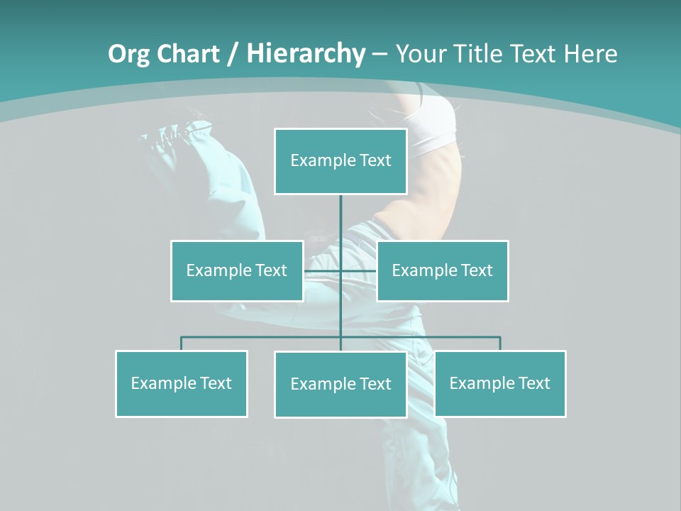 Takeoff Jazz Exercise PowerPoint Template