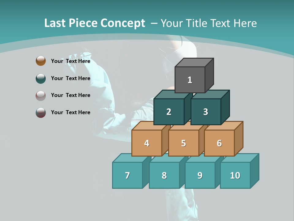Takeoff Jazz Exercise PowerPoint Template