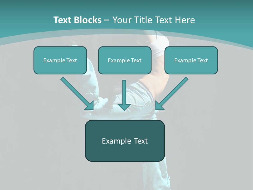 Takeoff Jazz Exercise PowerPoint Template