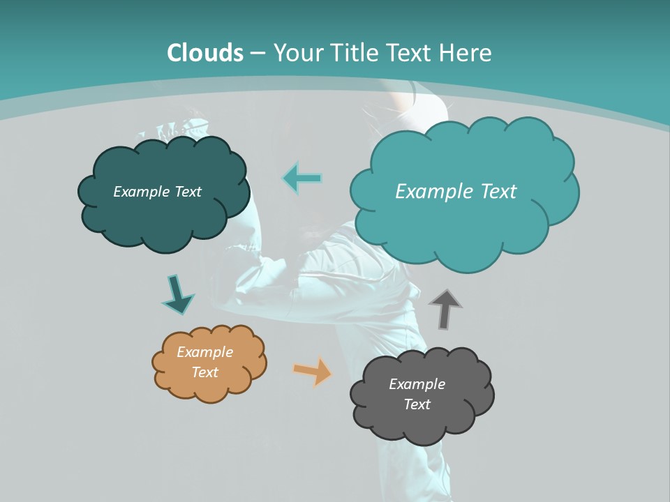 Takeoff Jazz Exercise PowerPoint Template