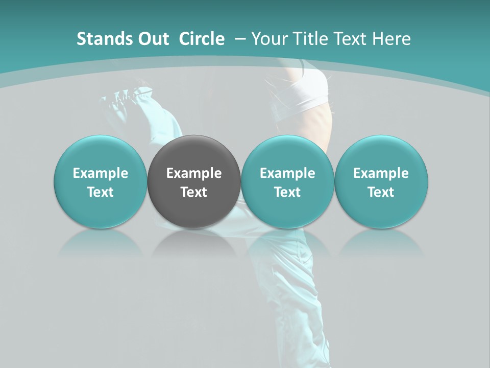 Takeoff Jazz Exercise PowerPoint Template