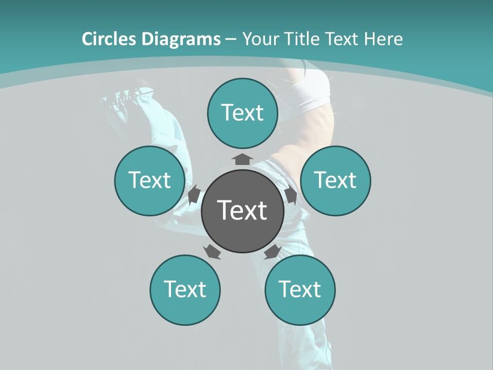 Takeoff Jazz Exercise PowerPoint Template