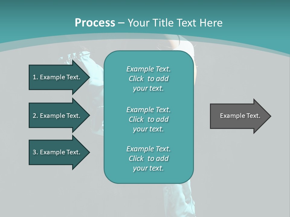 Takeoff Jazz Exercise PowerPoint Template