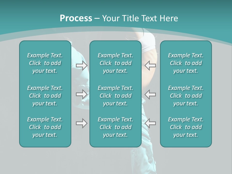 Takeoff Jazz Exercise PowerPoint Template