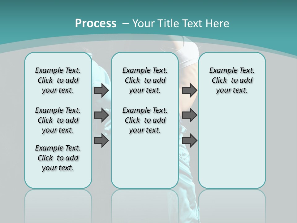 Takeoff Jazz Exercise PowerPoint Template