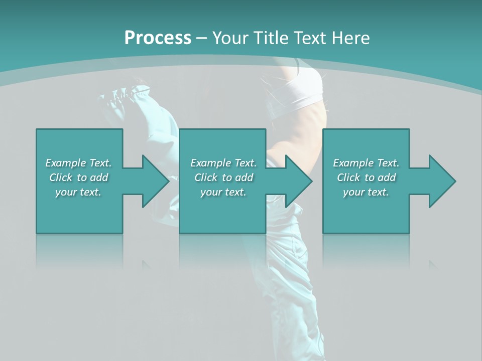 Takeoff Jazz Exercise PowerPoint Template