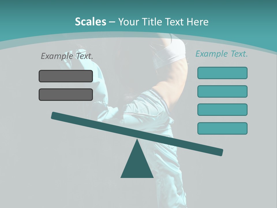 Takeoff Jazz Exercise PowerPoint Template