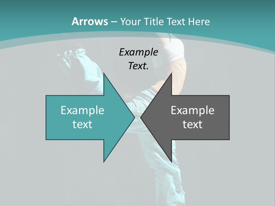 Takeoff Jazz Exercise PowerPoint Template