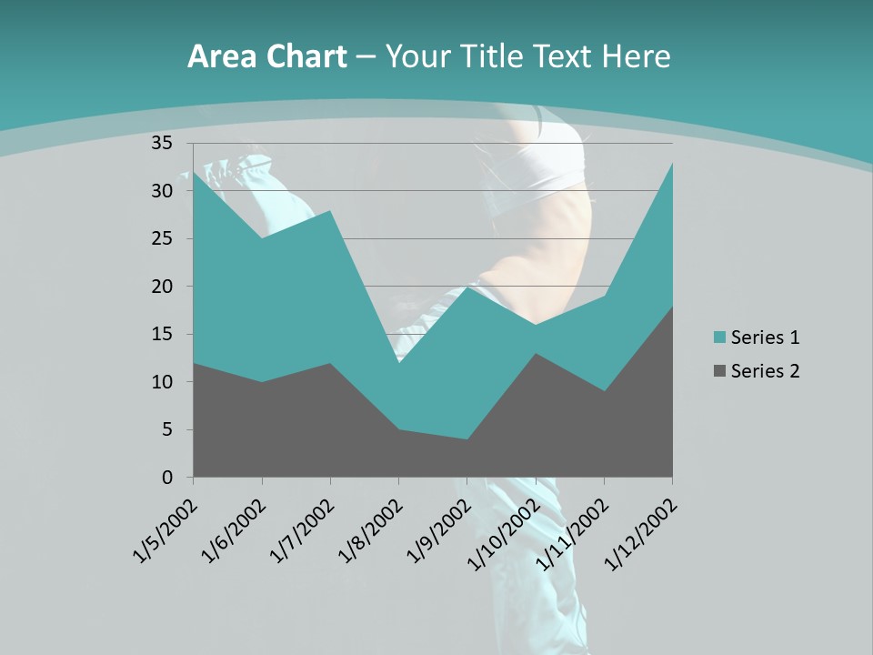 Takeoff Jazz Exercise PowerPoint Template