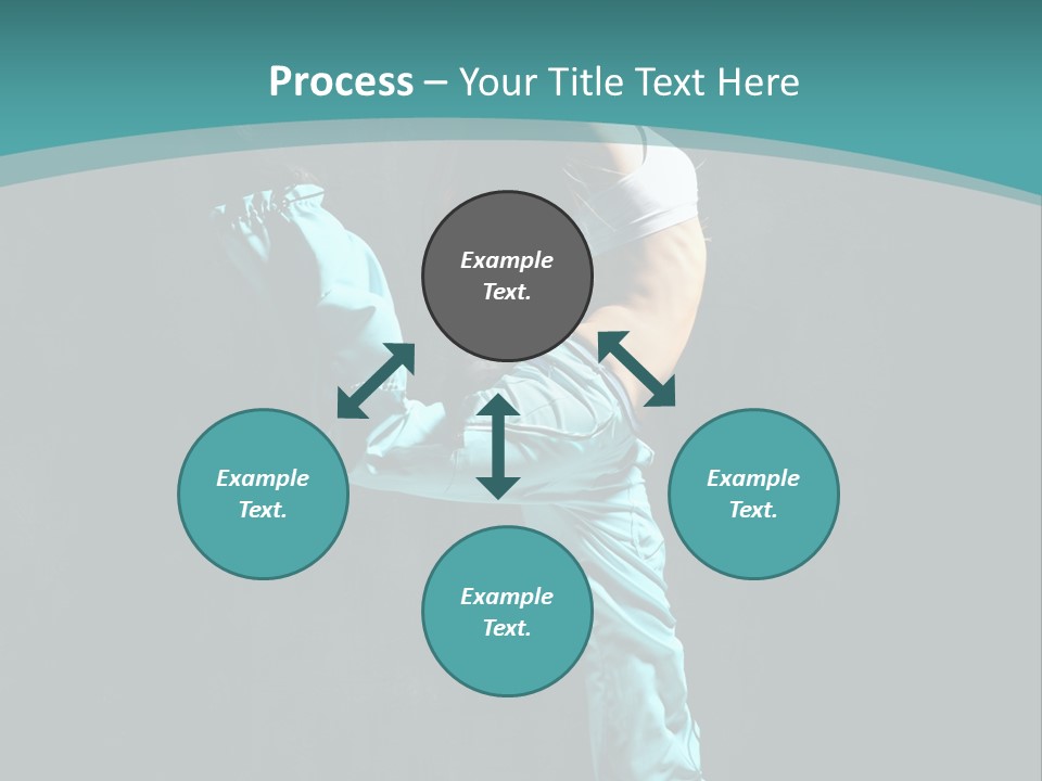 Takeoff Jazz Exercise PowerPoint Template