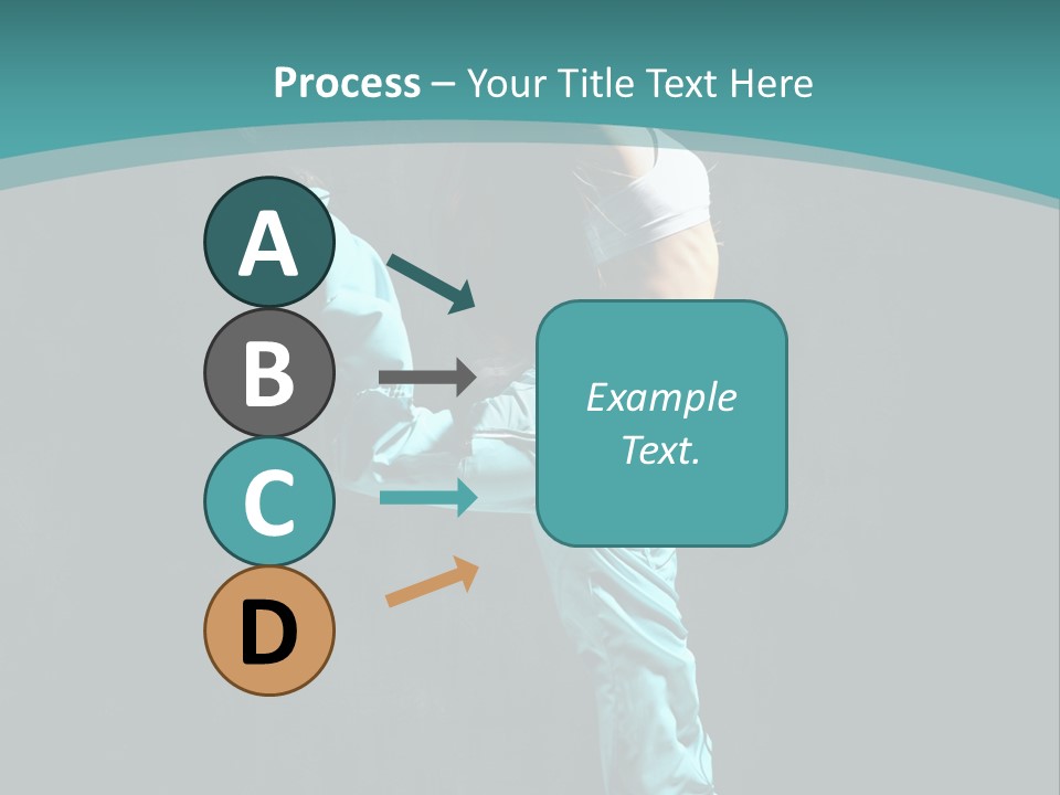 Takeoff Jazz Exercise PowerPoint Template