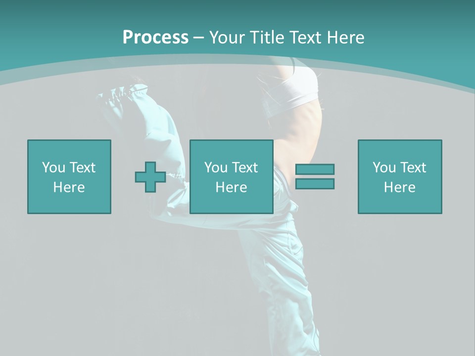 Takeoff Jazz Exercise PowerPoint Template