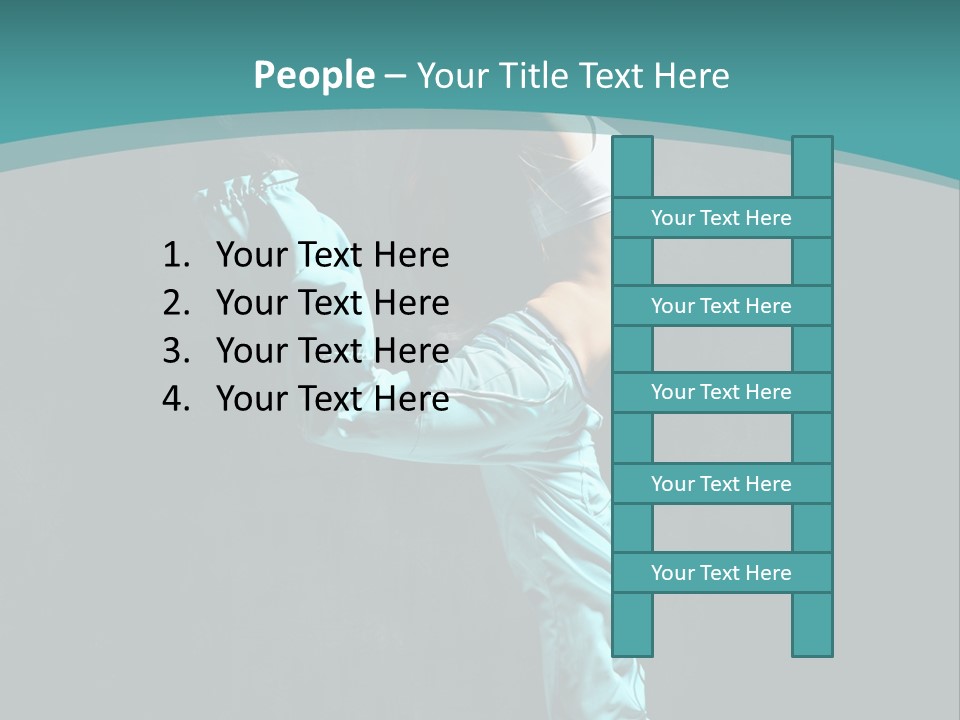 Takeoff Jazz Exercise PowerPoint Template