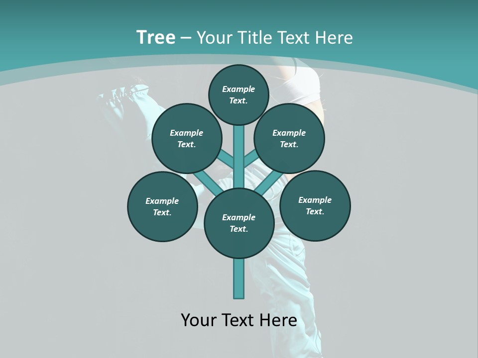 Takeoff Jazz Exercise PowerPoint Template