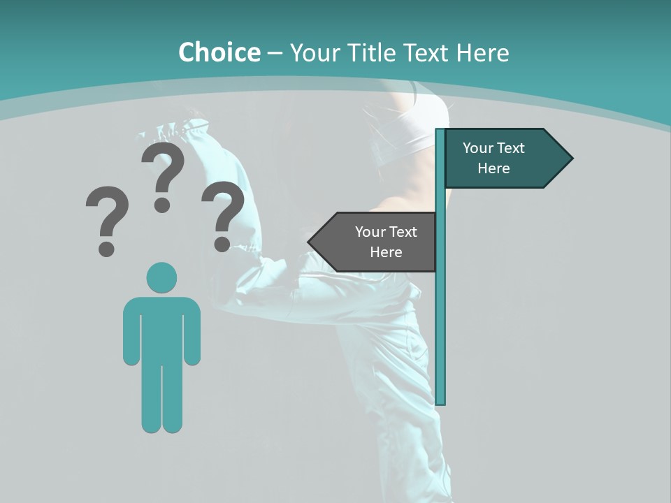Takeoff Jazz Exercise PowerPoint Template