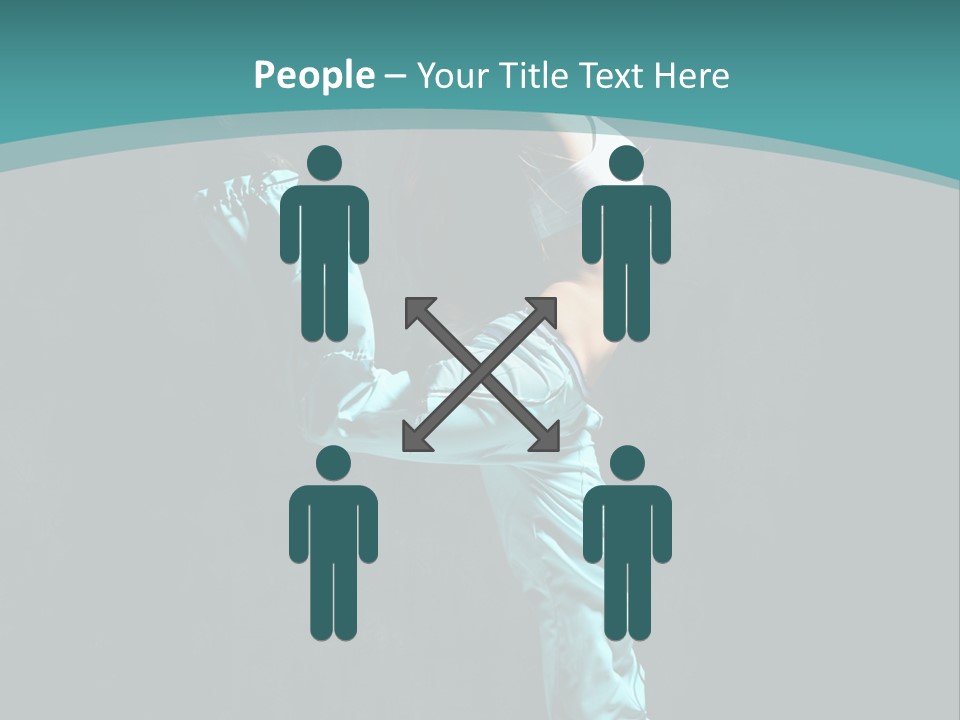 Takeoff Jazz Exercise PowerPoint Template