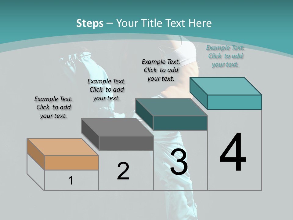 Takeoff Jazz Exercise PowerPoint Template