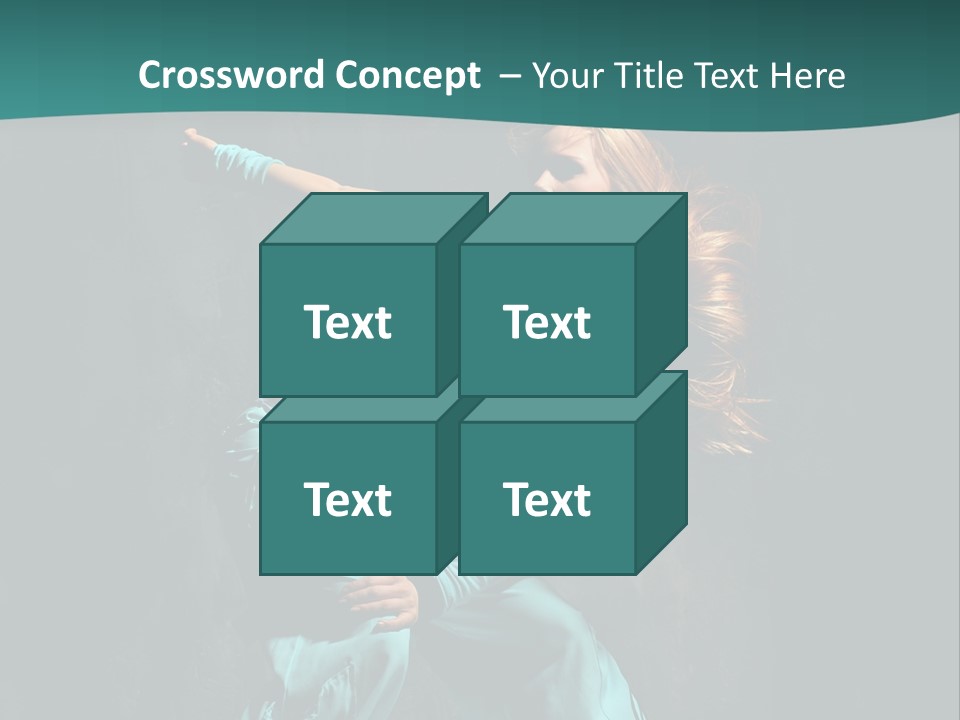 Dancer Modern Gymnastic PowerPoint Template
