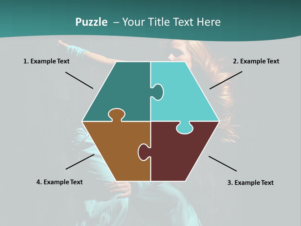 Dancer Modern Gymnastic PowerPoint Template