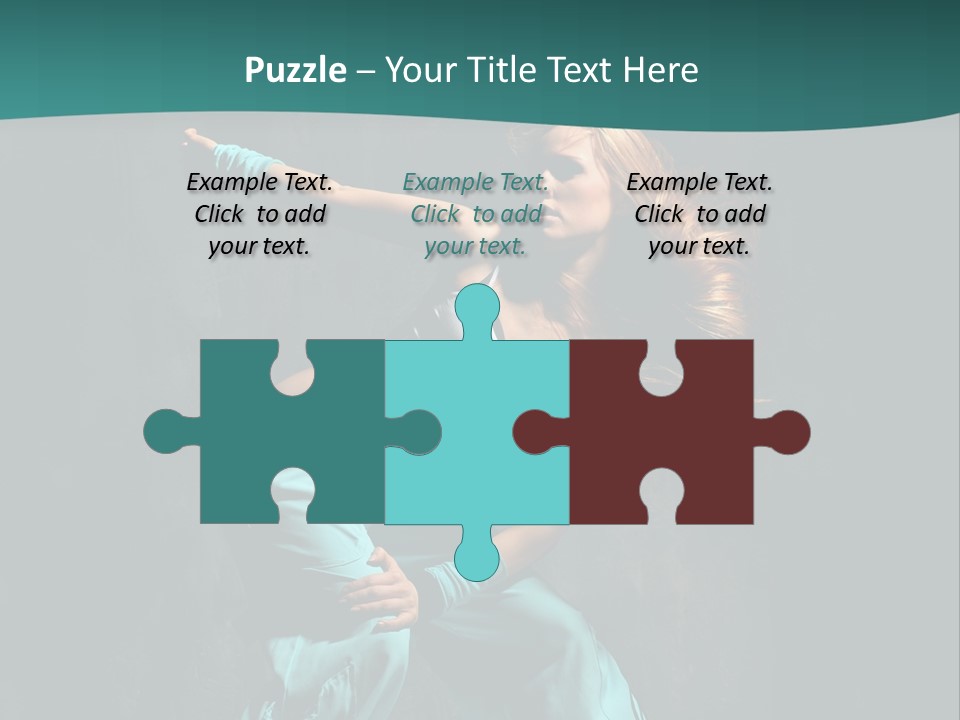 Dancer Modern Gymnastic PowerPoint Template