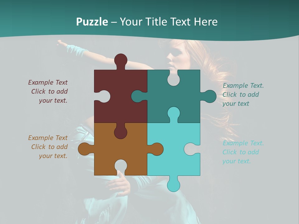 Dancer Modern Gymnastic PowerPoint Template