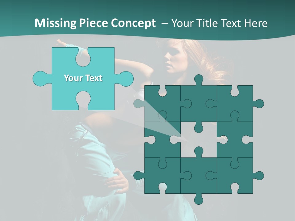 Dancer Modern Gymnastic PowerPoint Template