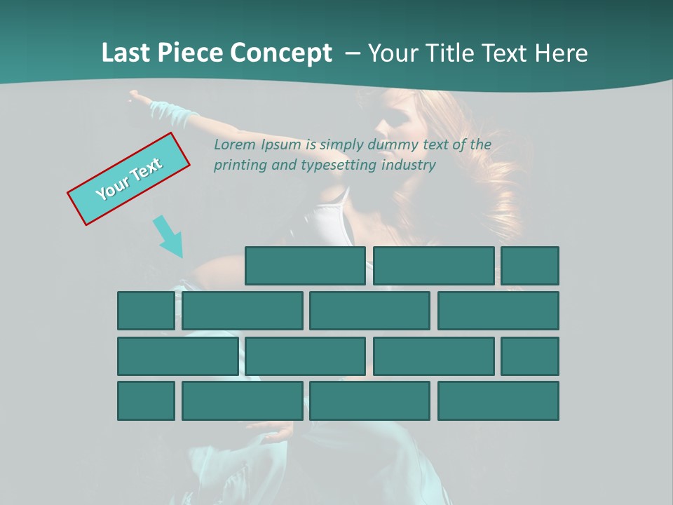 Dancer Modern Gymnastic PowerPoint Template