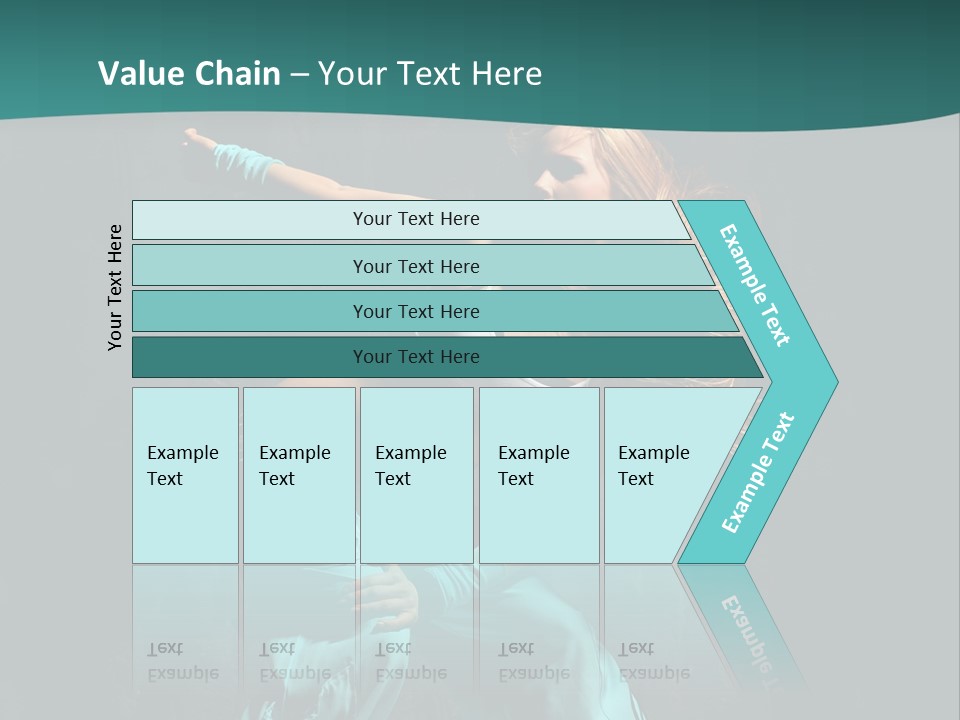 Dancer Modern Gymnastic PowerPoint Template
