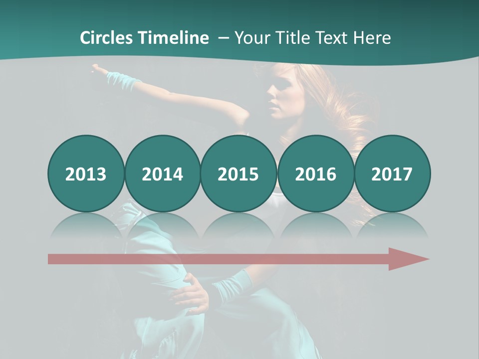 Dancer Modern Gymnastic PowerPoint Template