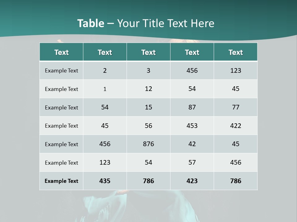 Dancer Modern Gymnastic PowerPoint Template