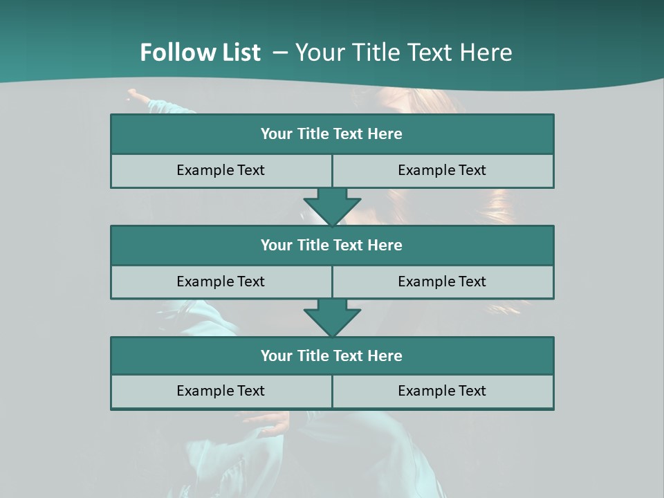 Dancer Modern Gymnastic PowerPoint Template