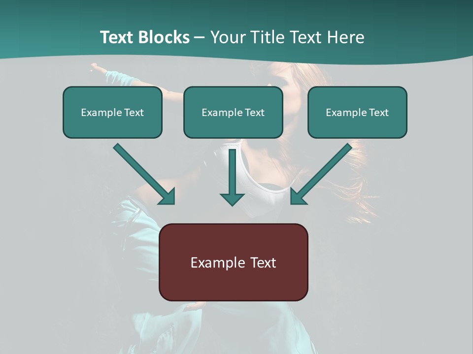 Dancer Modern Gymnastic PowerPoint Template