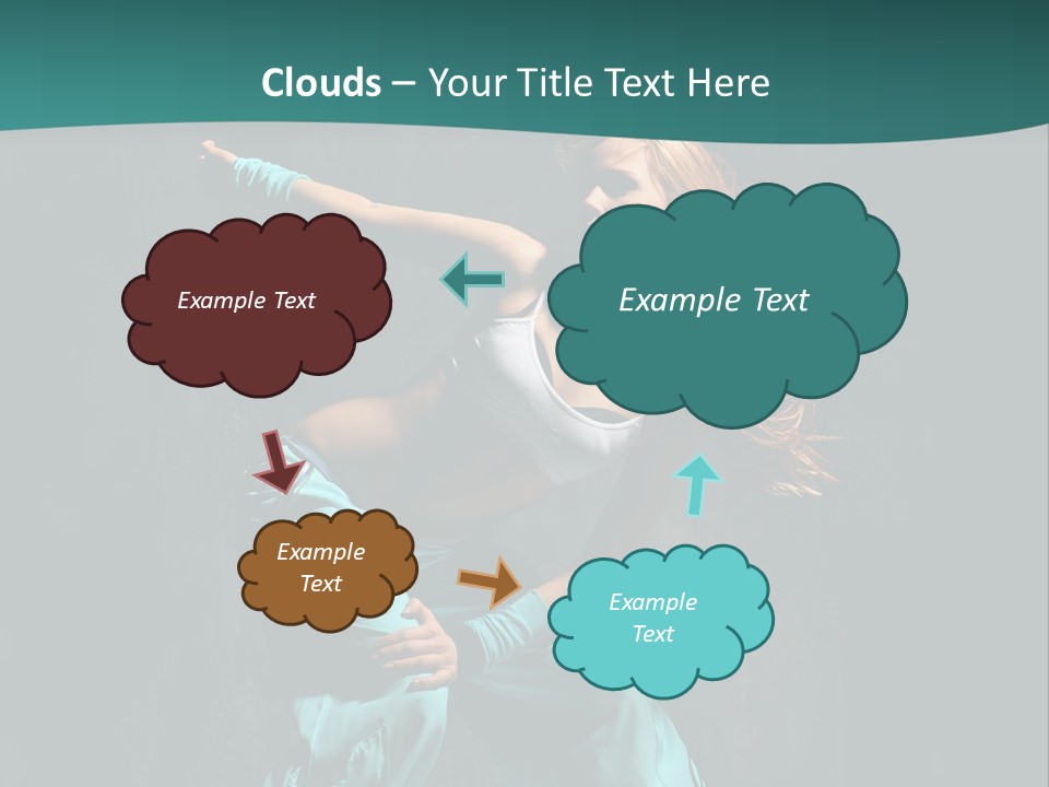 Dancer Modern Gymnastic PowerPoint Template