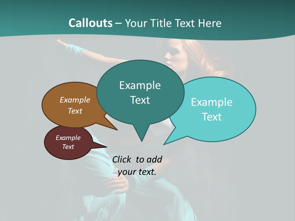 Dancer Modern Gymnastic PowerPoint Template