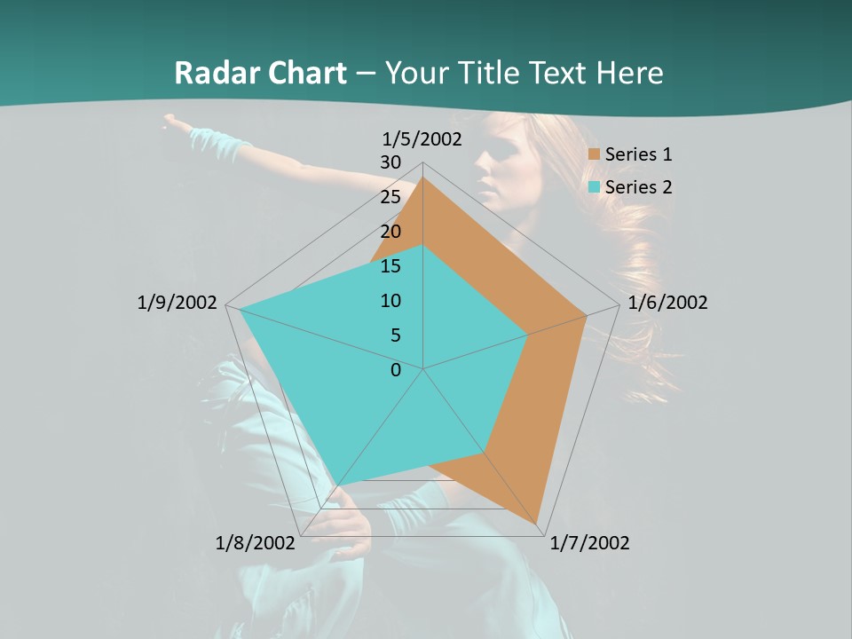 Dancer Modern Gymnastic PowerPoint Template