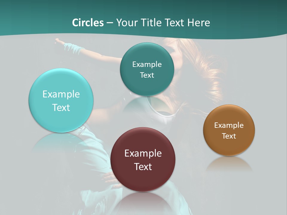 Dancer Modern Gymnastic PowerPoint Template