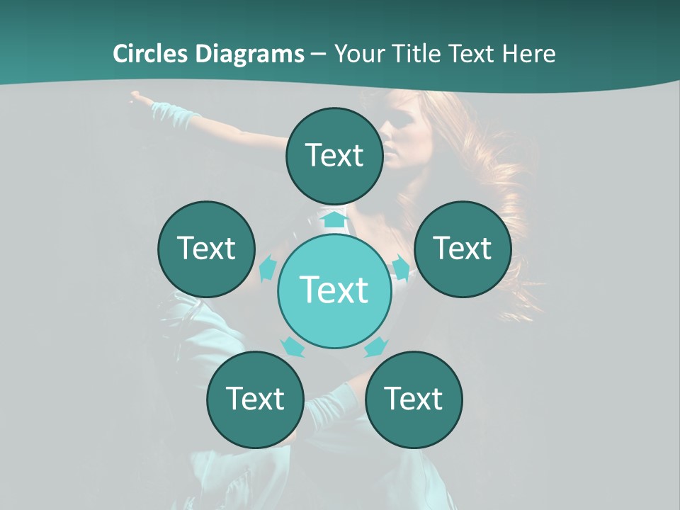 Dancer Modern Gymnastic PowerPoint Template