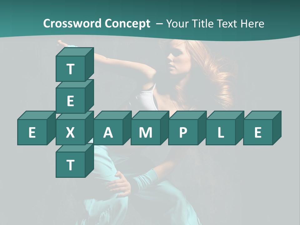 Dancer Modern Gymnastic PowerPoint Template