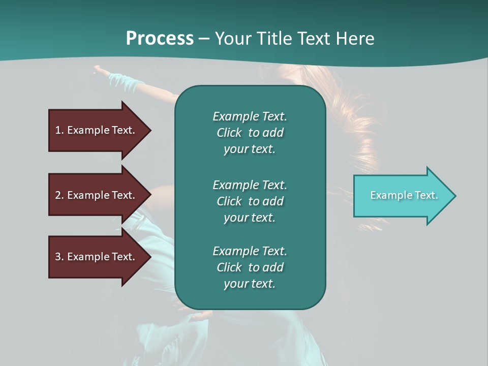 Dancer Modern Gymnastic PowerPoint Template
