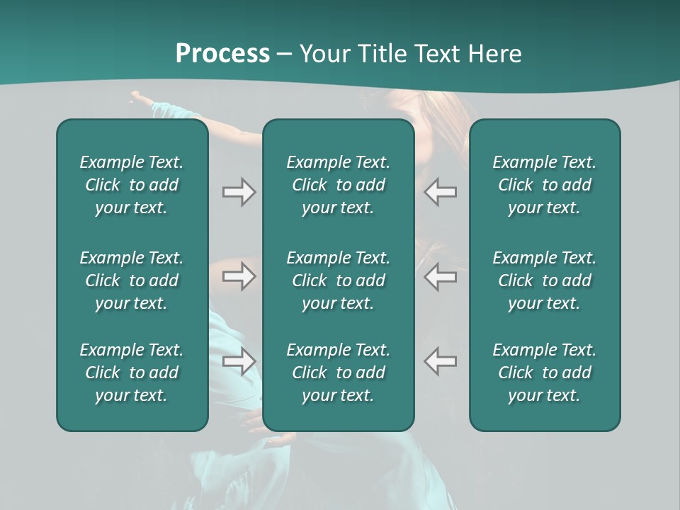 Dancer Modern Gymnastic PowerPoint Template