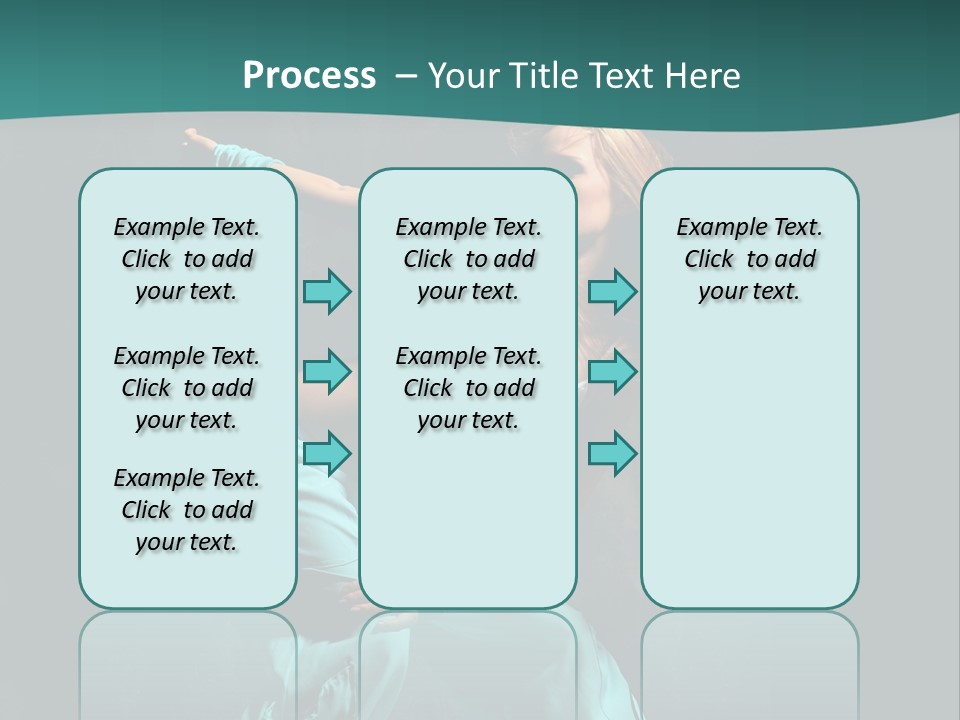 Dancer Modern Gymnastic PowerPoint Template