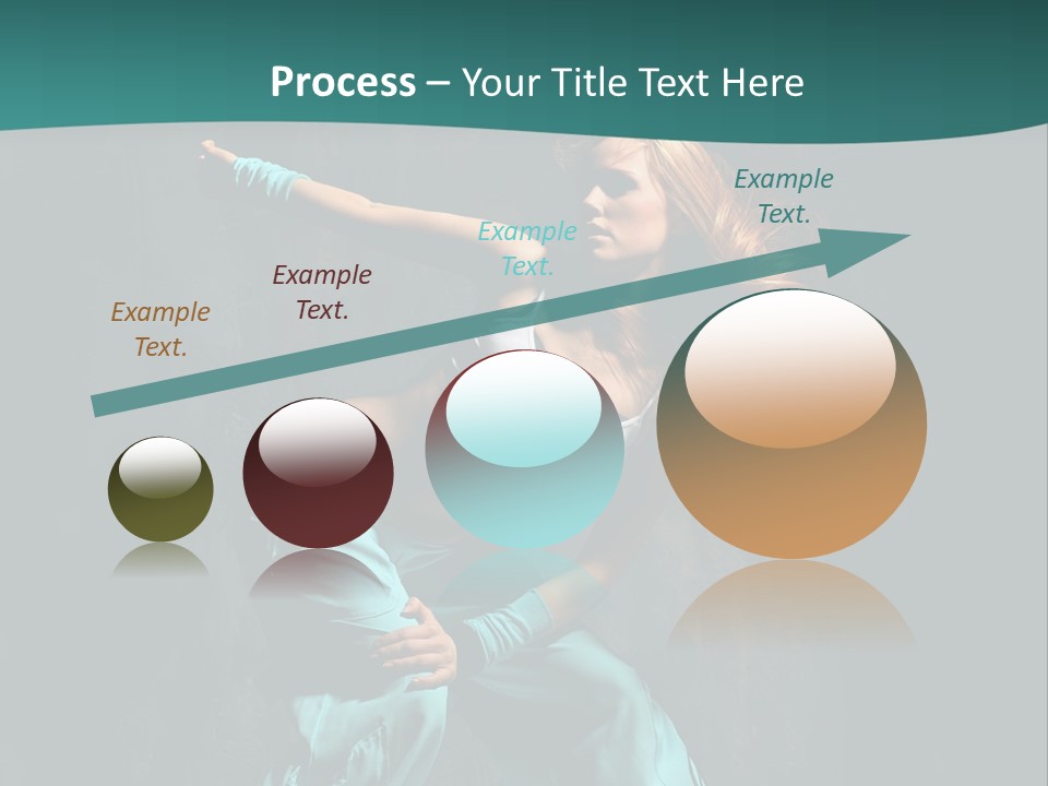 Dancer Modern Gymnastic PowerPoint Template