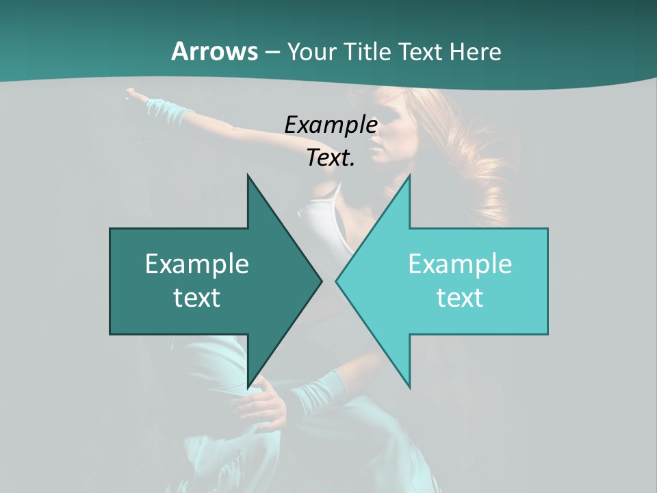 Dancer Modern Gymnastic PowerPoint Template