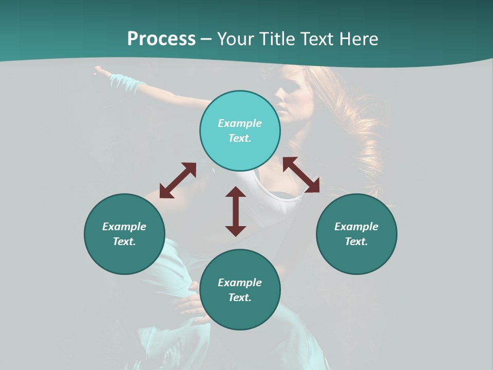 Dancer Modern Gymnastic PowerPoint Template