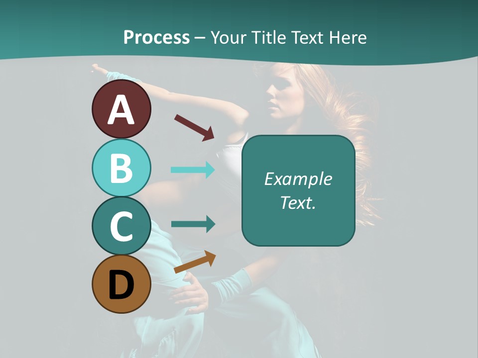 Dancer Modern Gymnastic PowerPoint Template