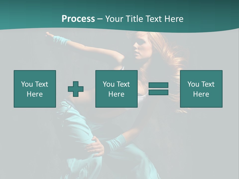 Dancer Modern Gymnastic PowerPoint Template