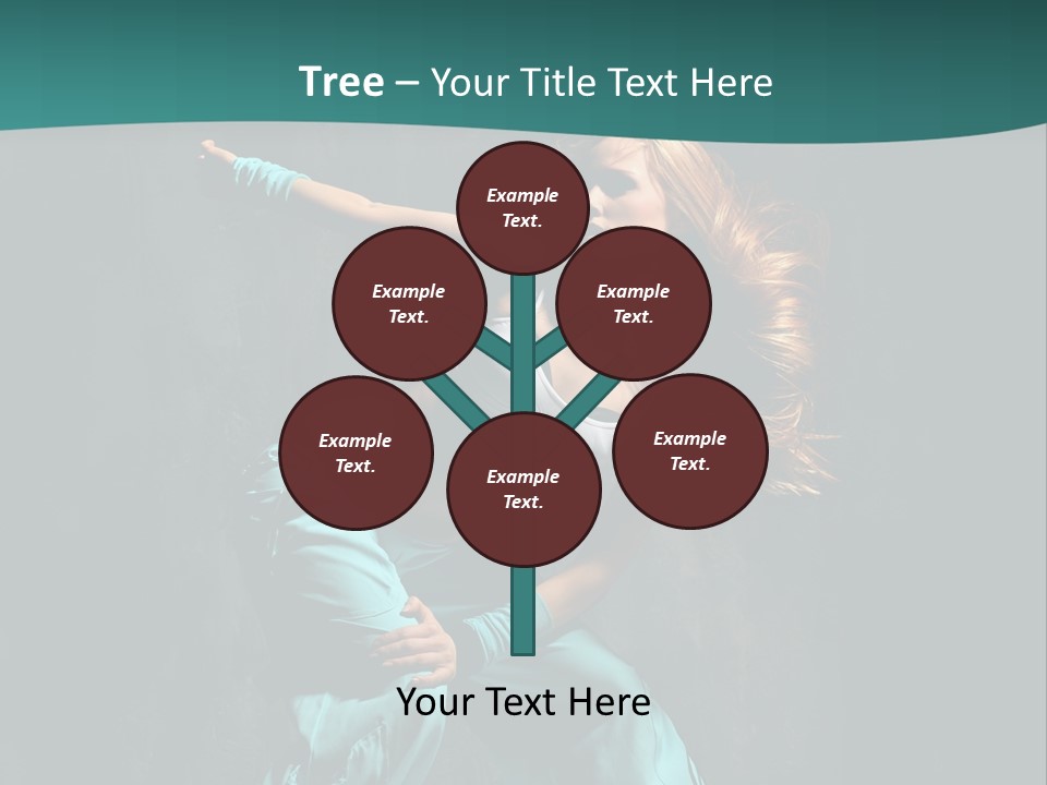 Dancer Modern Gymnastic PowerPoint Template